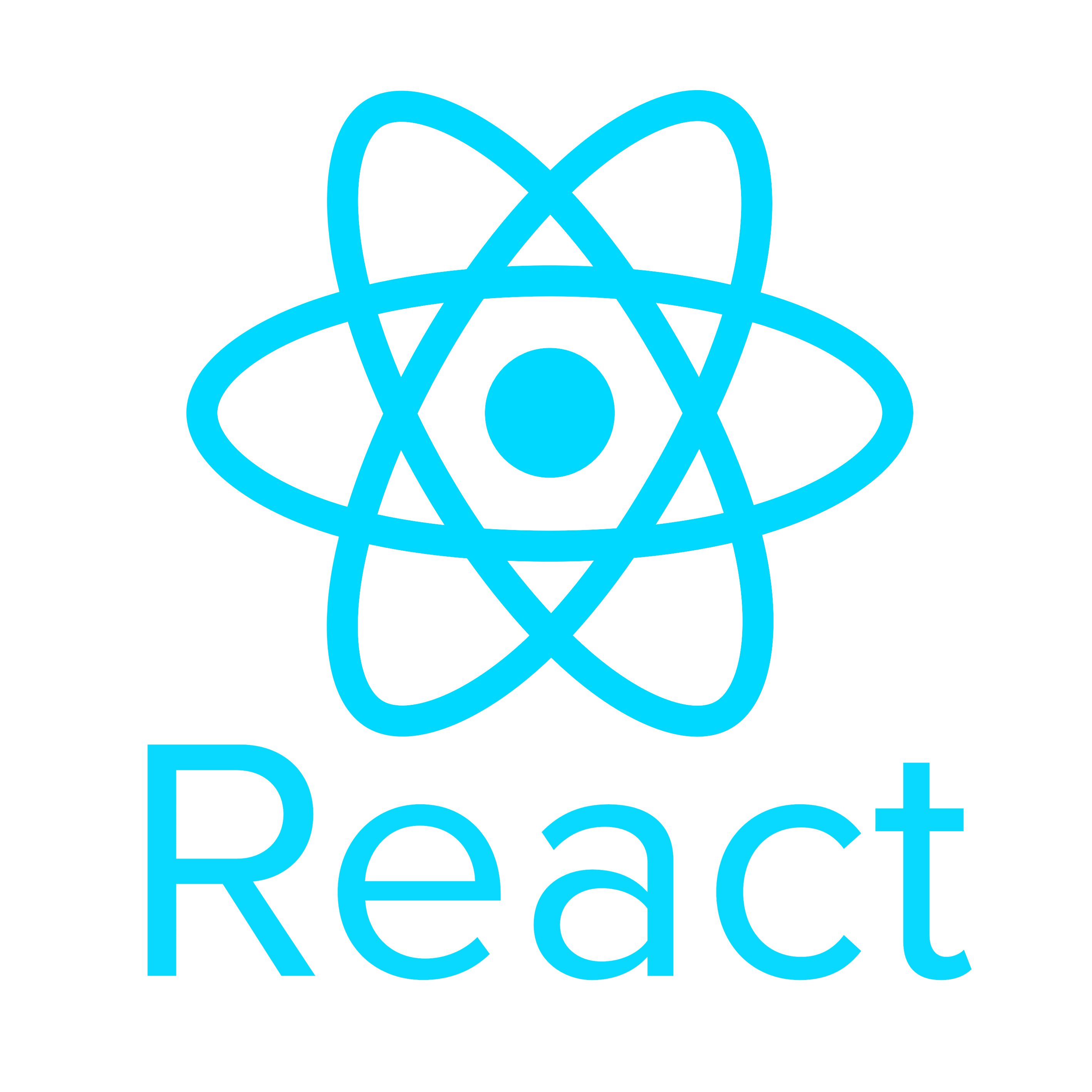 Photo of the React logo